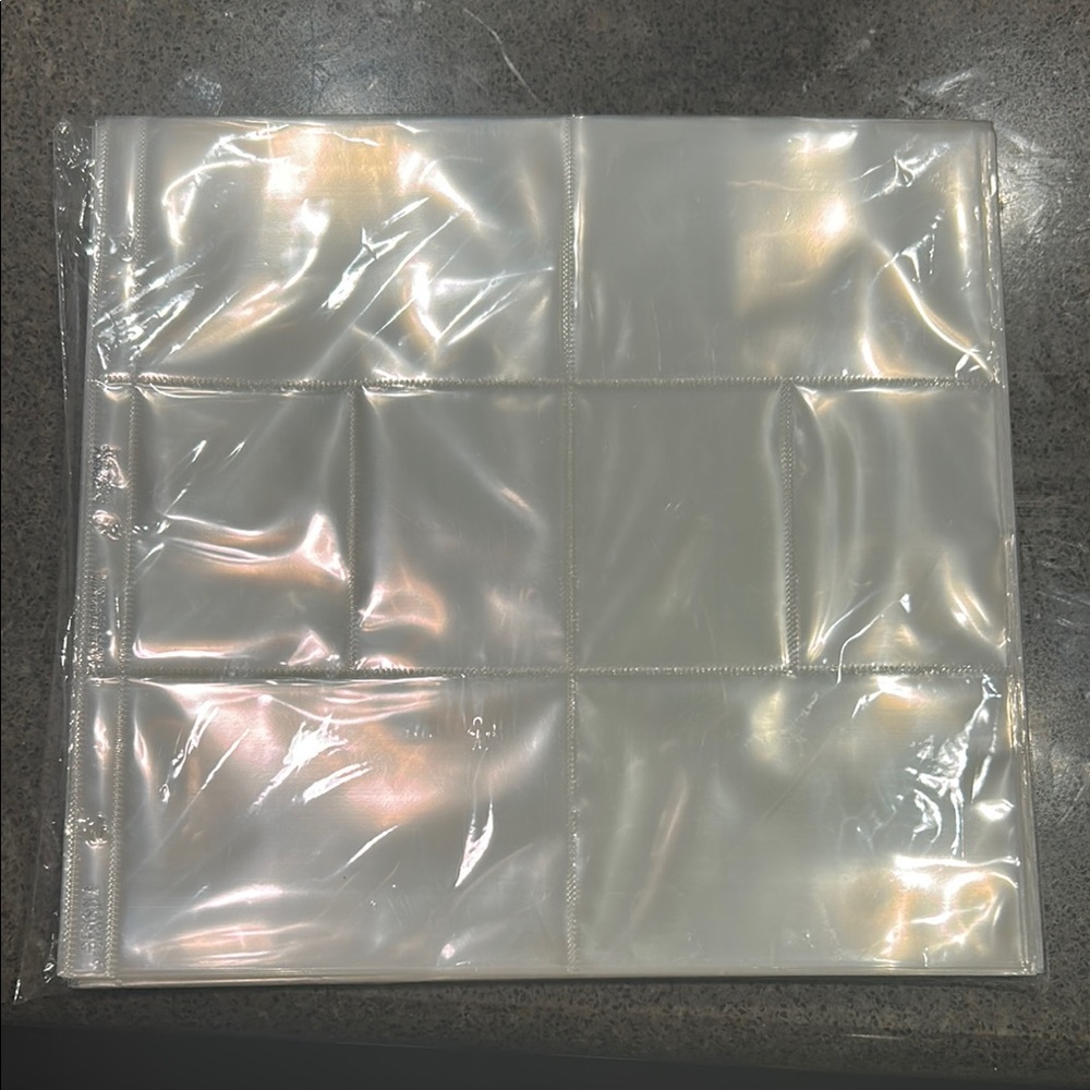 Clear Plastic Storage Sheet